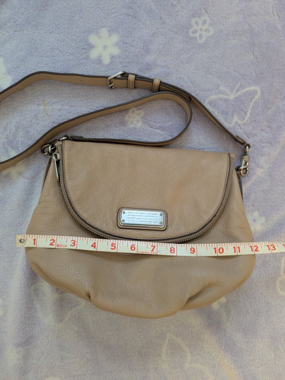 Marc by Marc Jacobs Beige Leather Shoulder Bag - Picture 4 of 7